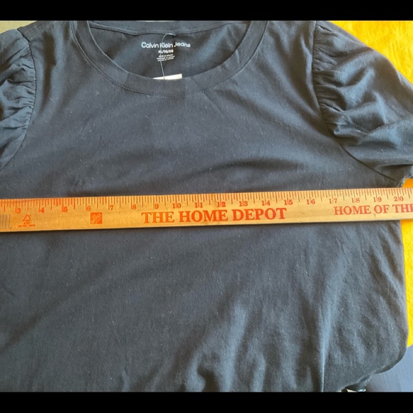 Calvin Klein Black Pullover Blouse Size XL, NWT - Picture 12 of 13